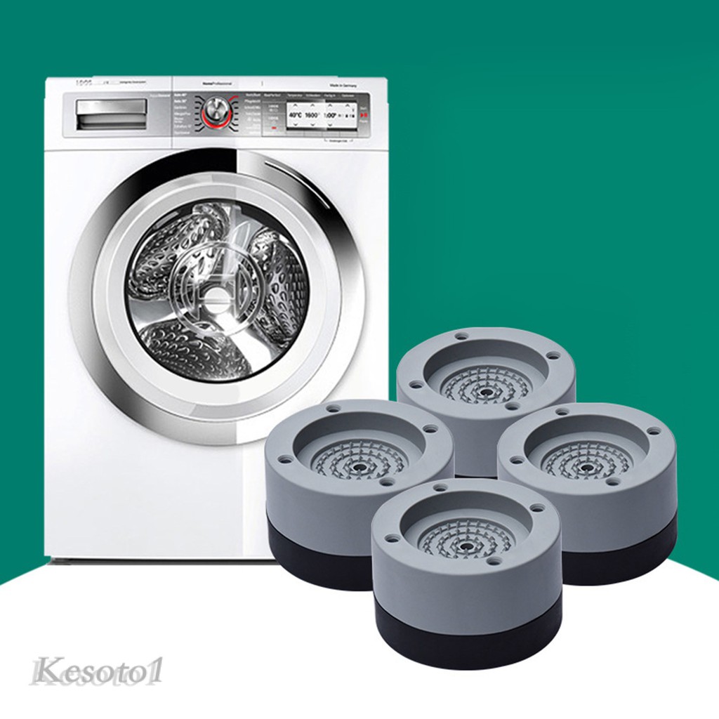 [ ĐỘ BỀN CAO ] - Set 4 cái đế kê chân máy giặt,tủ lạnh chống rung chống ồn bằng silicon,dụng cụ bảo vệ máy giặt, tủ lạnh