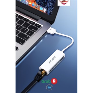 [Mã ELMSM3 giảm 20K đơn bất kì] USB ra LAN RJ45 100Mbps cho window, macbook, linux - Jinghua Z311