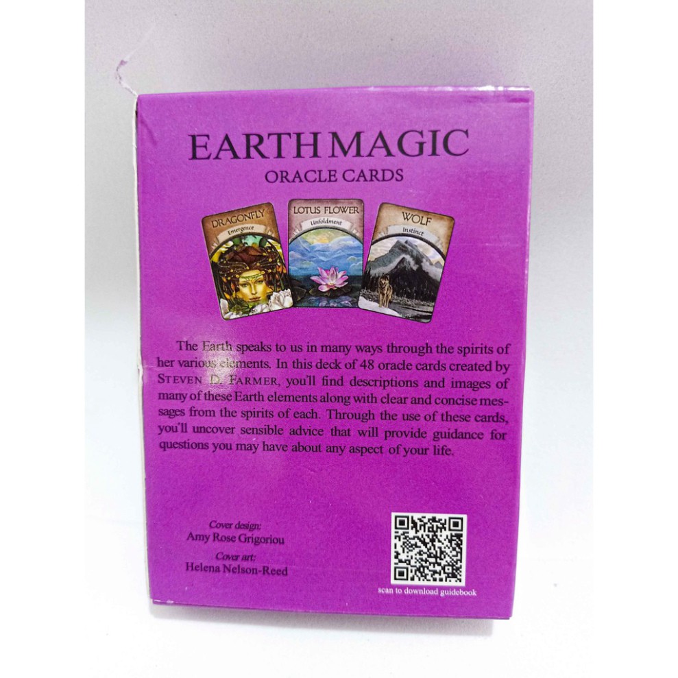 Bộ Bài Tarot Earth Magic Oracle H6 Cards Bói Cao Cấp