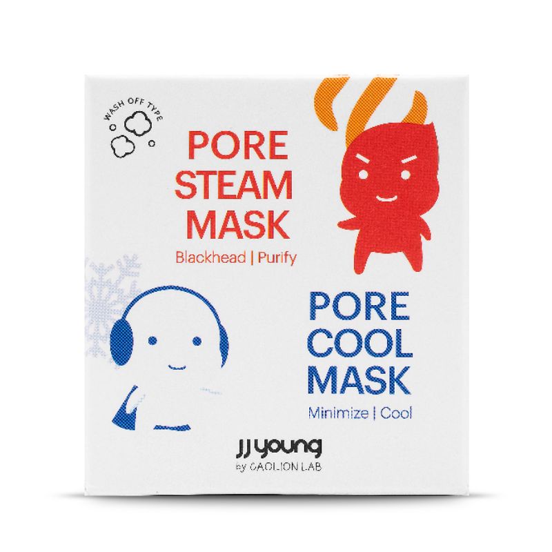 Mặt Nạ Đất Sét Se Lỗ Chân Lông JJ Young Pore Cool Mask