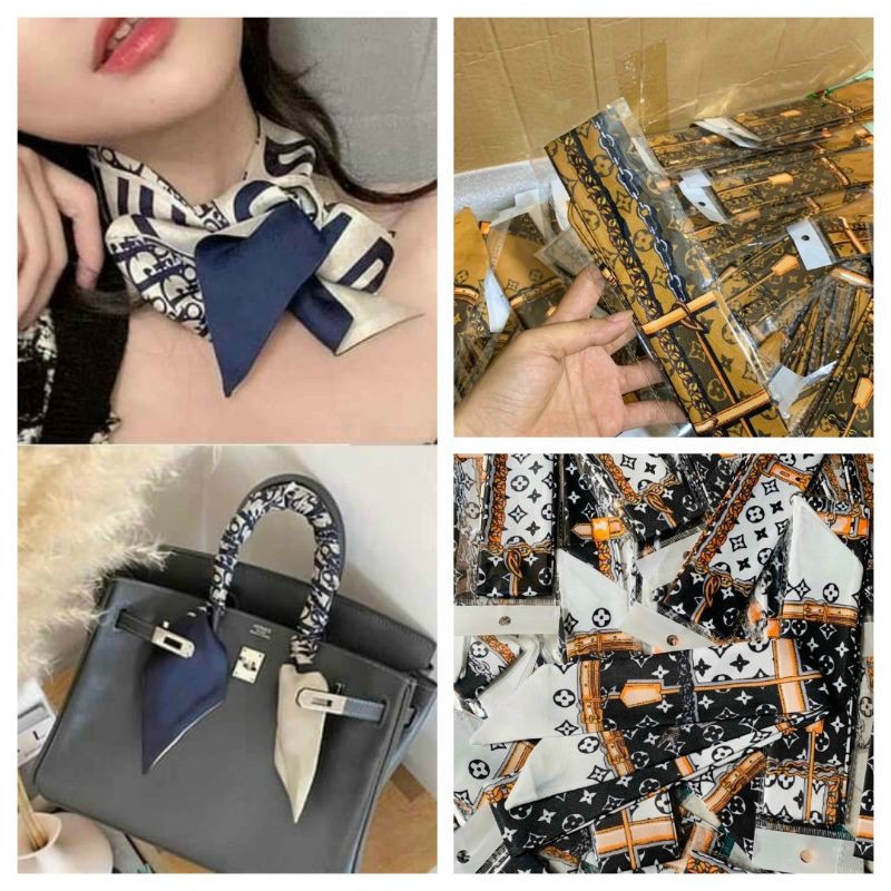 THANH LÝ TỒN KHO KHĂN DIOR BẢNG TO,Khăn Lụa Khăn Choàng Cổ Phong Cách Hàn Quốc Dành Cho Nữ