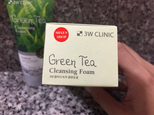 {Chính Hãng - Ảnh Thật} Sửa Rửa Mặt Trà Xanh 3w Clinic Green Tea 100ml Hàn Quốc | BigBuy360 - bigbuy360.vn