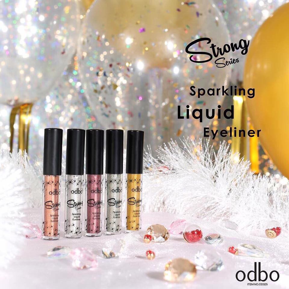 Nhũ Mắt Kim Tuyến Odbo Strong Series Sparkling Liquid Eyeliner