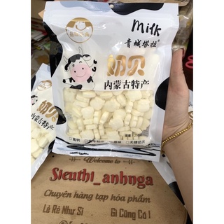 Kẹo bò sữa non nén viên mông cổ gói to 250g
