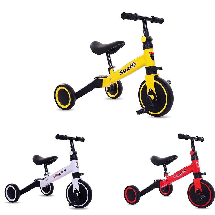 Xe chòi chân thăng bằng KIDVIET-PRO HAPPYBABY kết hợp xe đạp cho bé