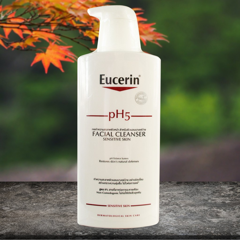 ⚡️Mới Sữa rửa mặt dịu nhẹ Eucerin pH5 Facial Cleanser Sensitive Skin