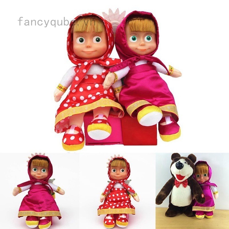 Kids Toys Birthday Gifts Popular Masha Plush Dolls Cute Bear High Quality Russian Masha Stuffed