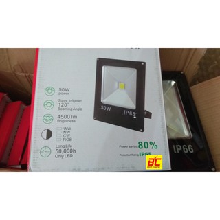 Đèn Pha Led 50W Công Suất Đủ Ánh Sáng Trắng