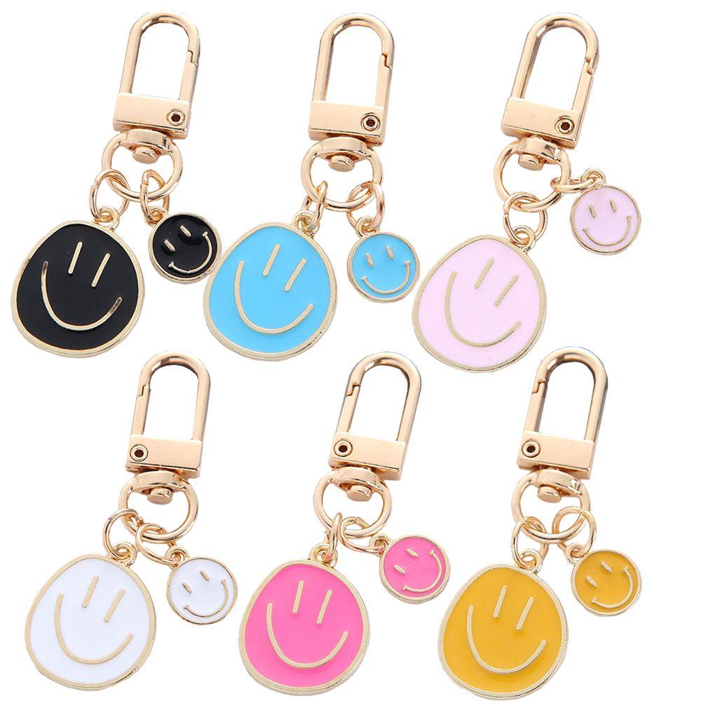 1 Móc Khóa Hình Mặt Cười Dễ Thương