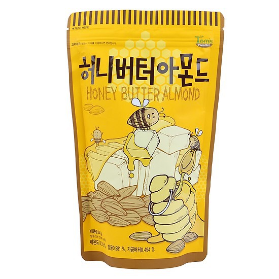 Hạt hạnh nhân bơ mật ong Hàn Quốc 200gr