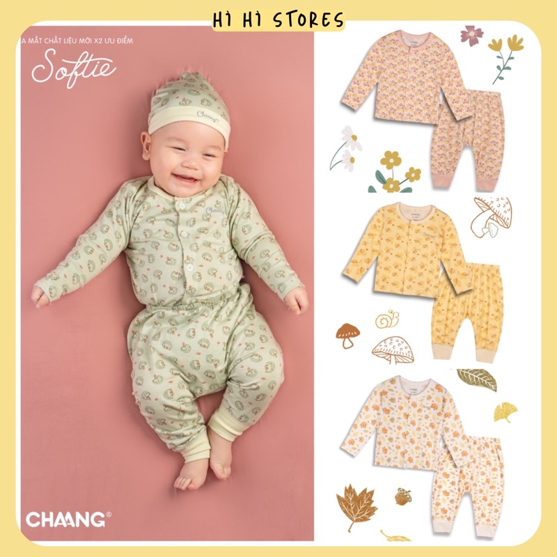 Chaang bộ dài tay Chaang Park cho bé sơ sinh AW22D11