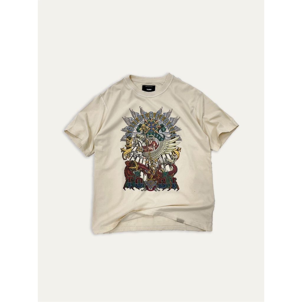 Áo thun tay lỡ SDG TOBI vải Cotton