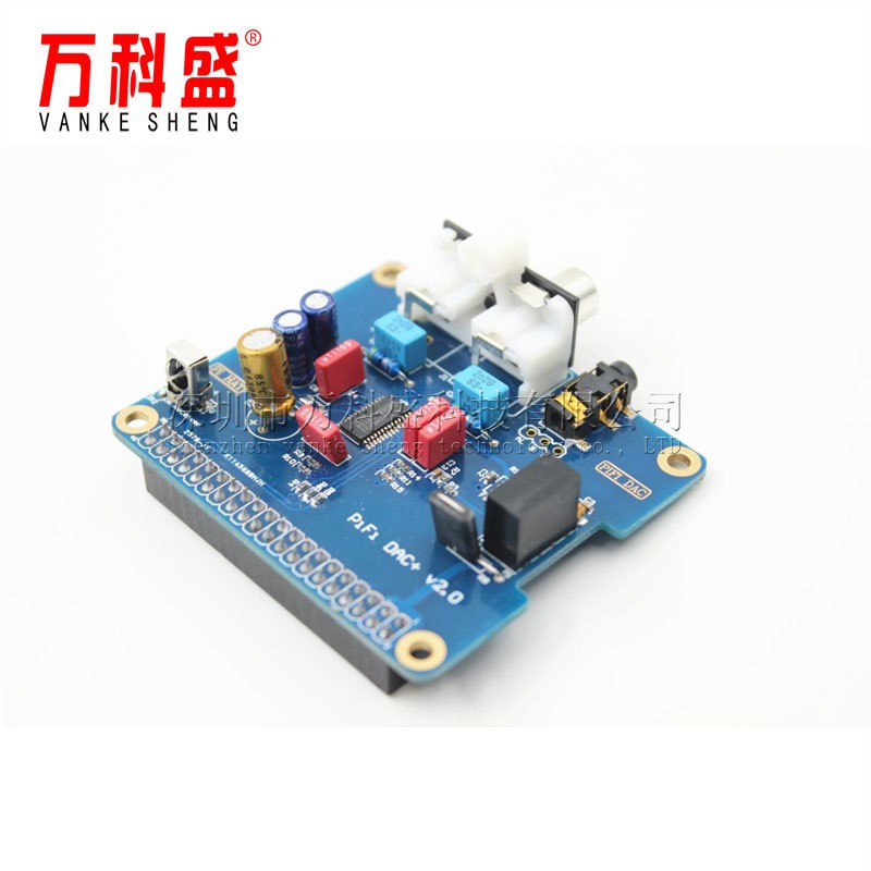 Hỗ trợ Raspberry Pi 2/3 thế hệ B loại / 2B + HIFI DAC + card âm thanh I2S giao diện