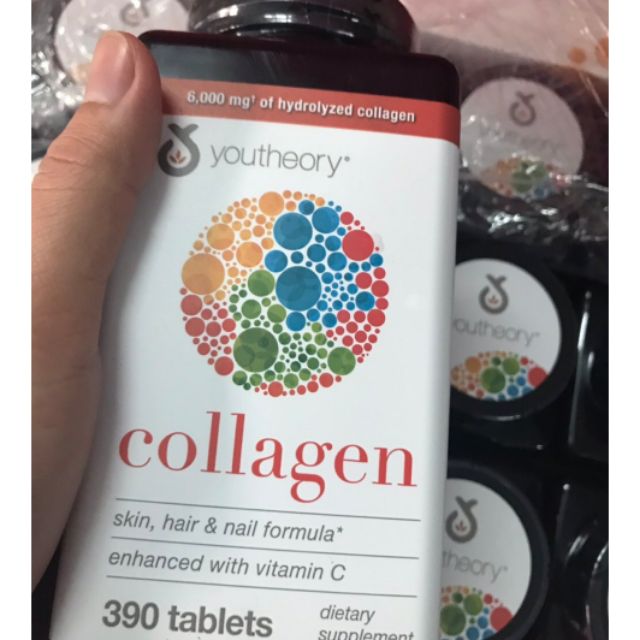 Viên uống Youtheory collagen 390 viên date 2023 | Thế Giới Skin Care