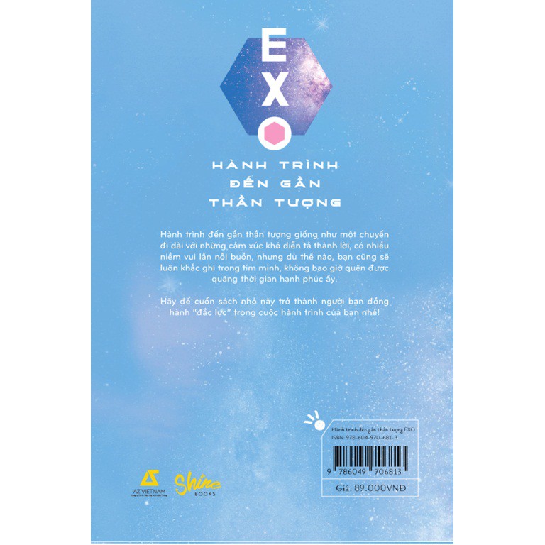 Sách - Hành trình đến gần thần tượng EXO (Bản đb số lượng có hạn) | BigBuy360 - bigbuy360.vn
