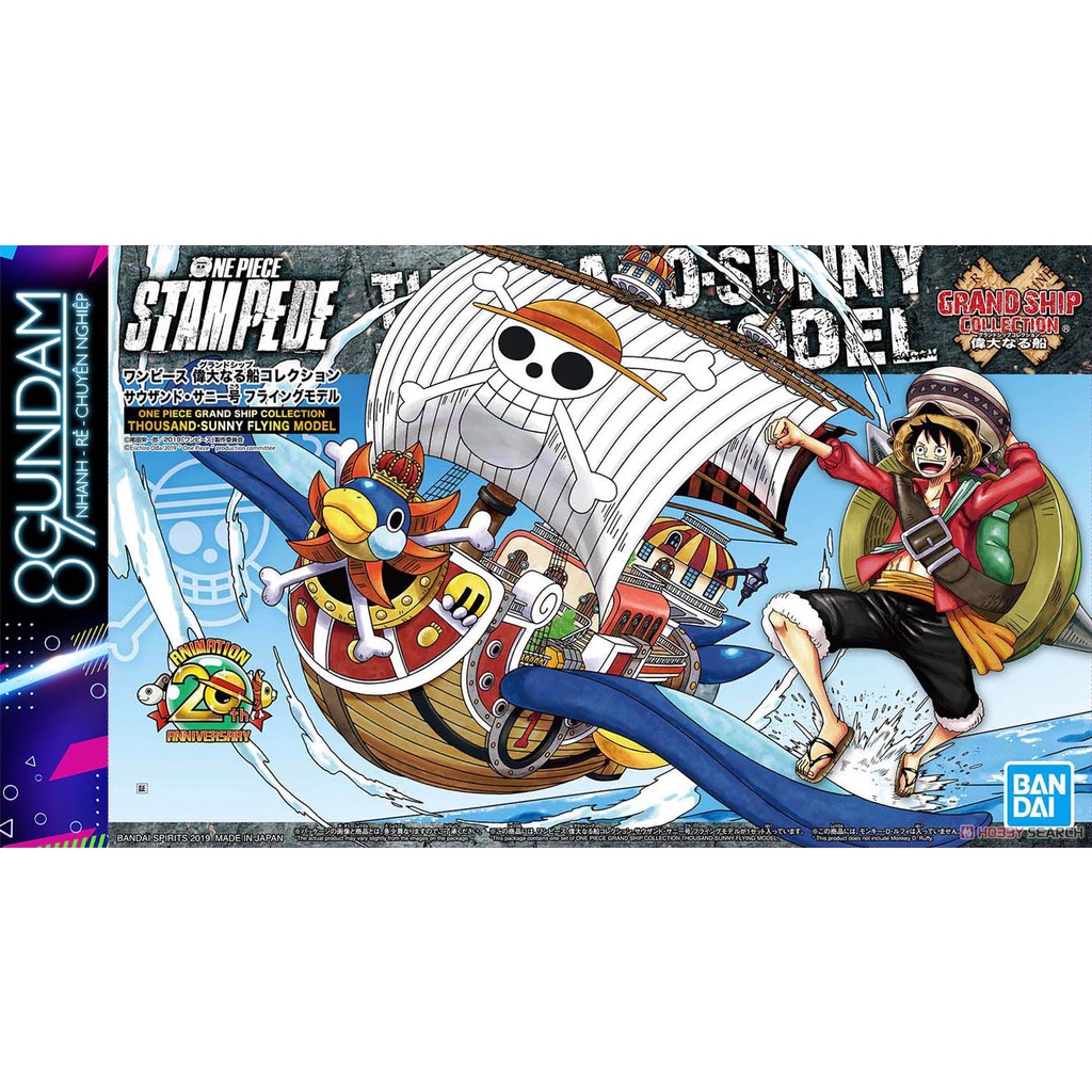 Mô Hình Lắp Ráp One Piece Tàu Thousand Sunny Flying Model