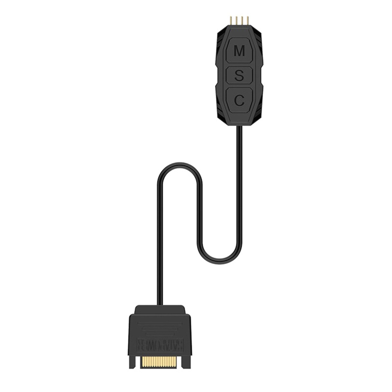 Bảng Mạch Điều Khiển Nhiệt Độ Quạt Thông Minh 12V 4pin RGB PWM DC 5V 3pin ARGB