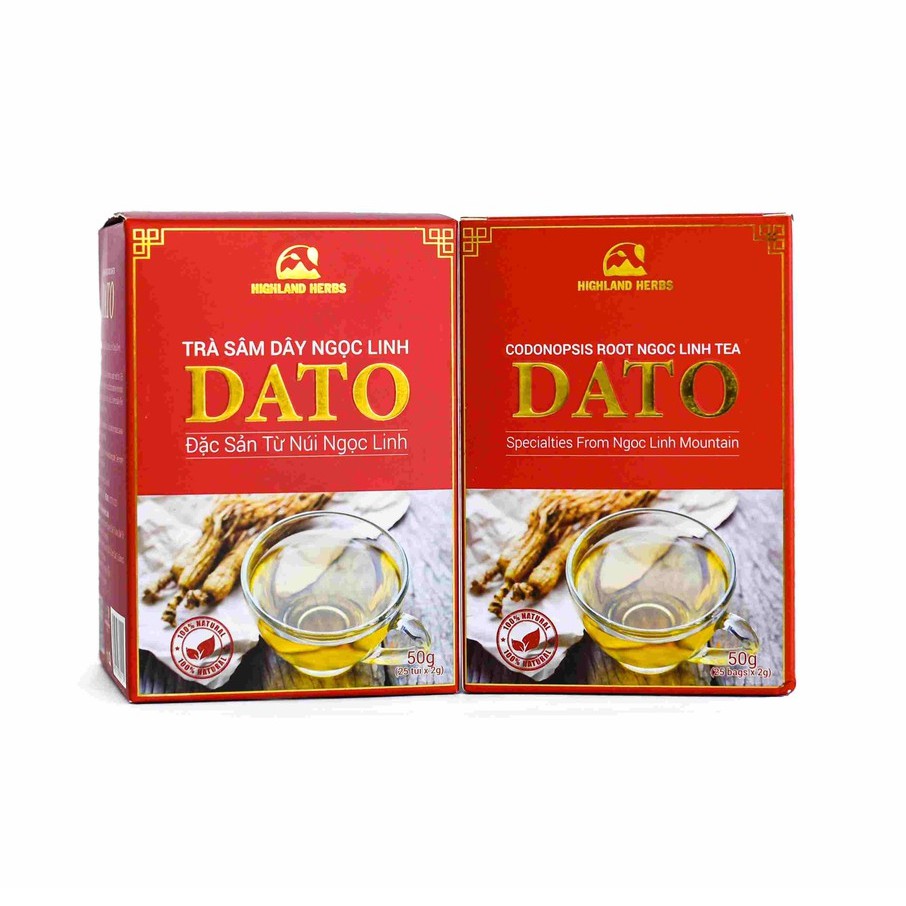 Trà túi lọc sâm dây ngọc linh dato ngon 50gr/25 ocop kon tum | BigBuy360 - bigbuy360.vn