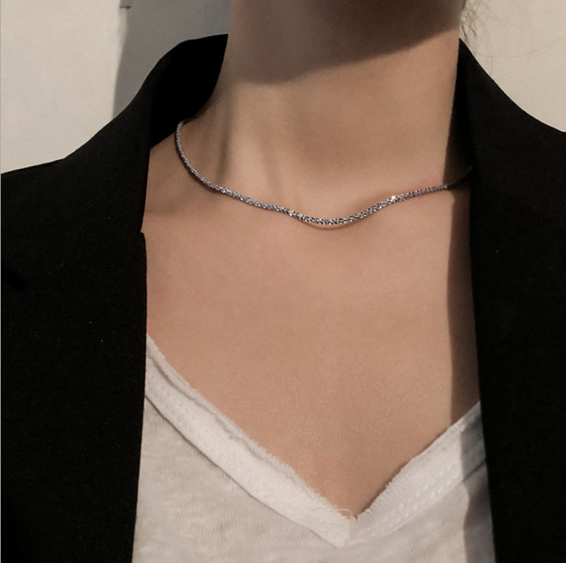 Nhẫn / vòng tay / vòng cổ choker bằng hợp kim thời trang đơn giản cho nữ