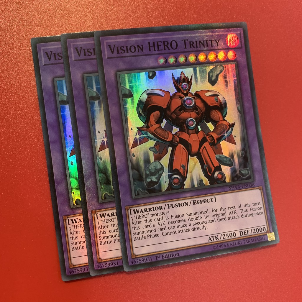 [EN][Thẻ Bài Yugioh Chính Hãng] Vision Hero Trinity