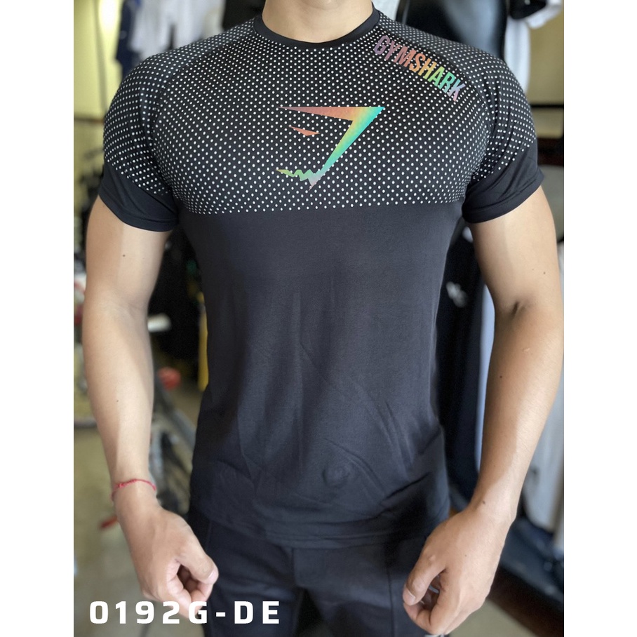 Áo thun tập gym nam gymshark – áo thun thể thao nam gymshark Sp0192G