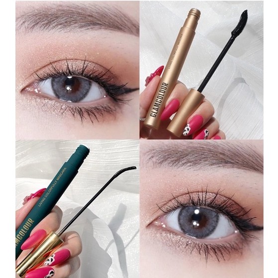 Mascara đầu mảnh chải mi trên và dưới cong dày tự nhiên GlamColour Onni Official | BigBuy360 - bigbuy360.vn
