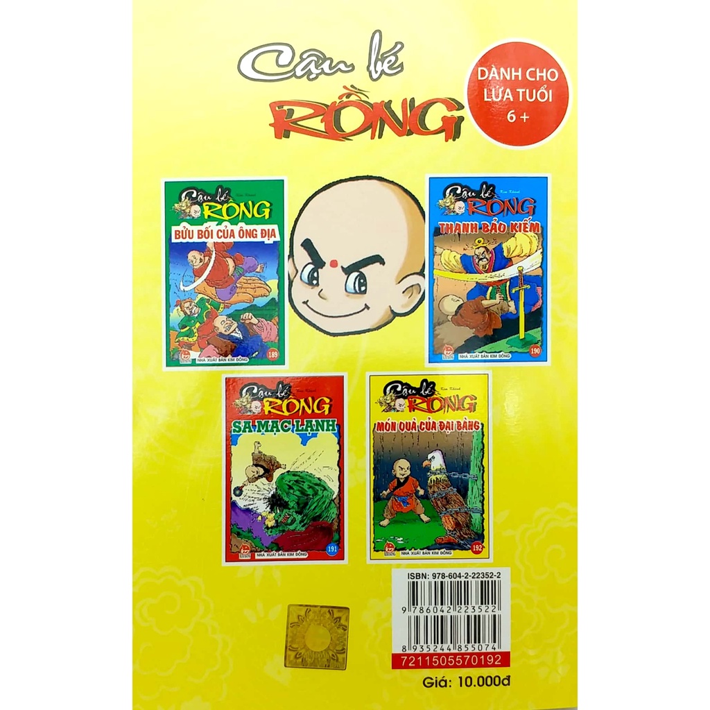 Sách Cậu Bé Rồng Tập 192 - Món Quà Của Đại Bàng