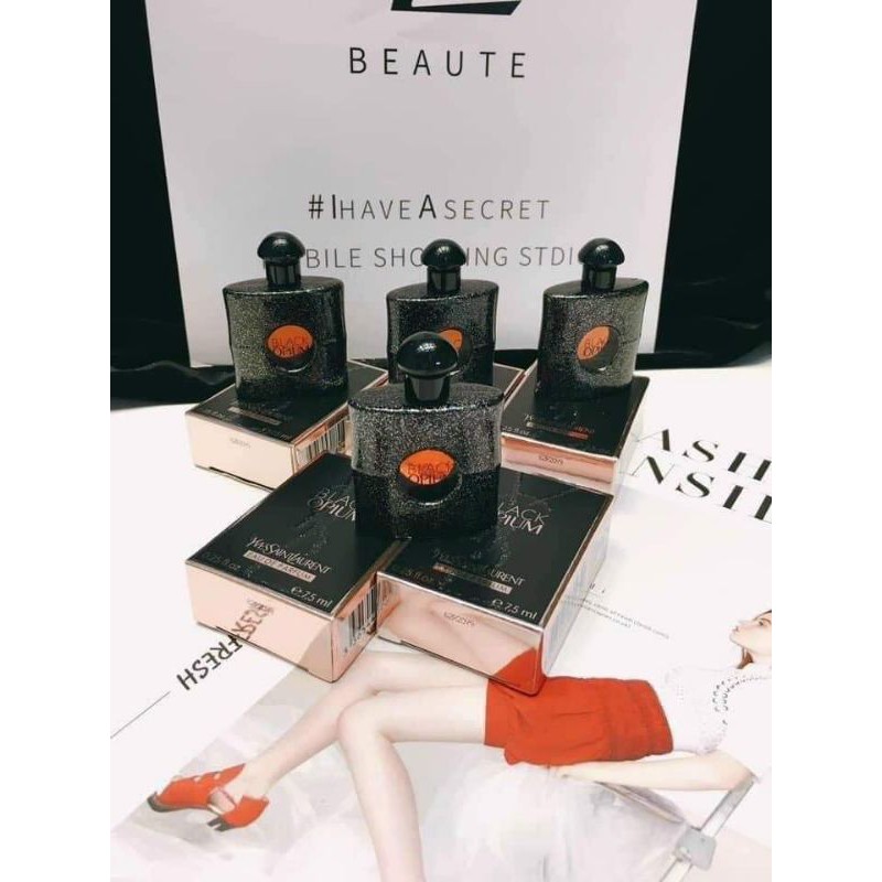 NƯỚC HOA YSL BLACK OPTIUM MINI 7.5ML🍒ĐỘC ĐÁO VÀ PHONG CÁCH