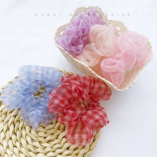 Scrunchies nhiều màu (giao ngẫu nhiên)