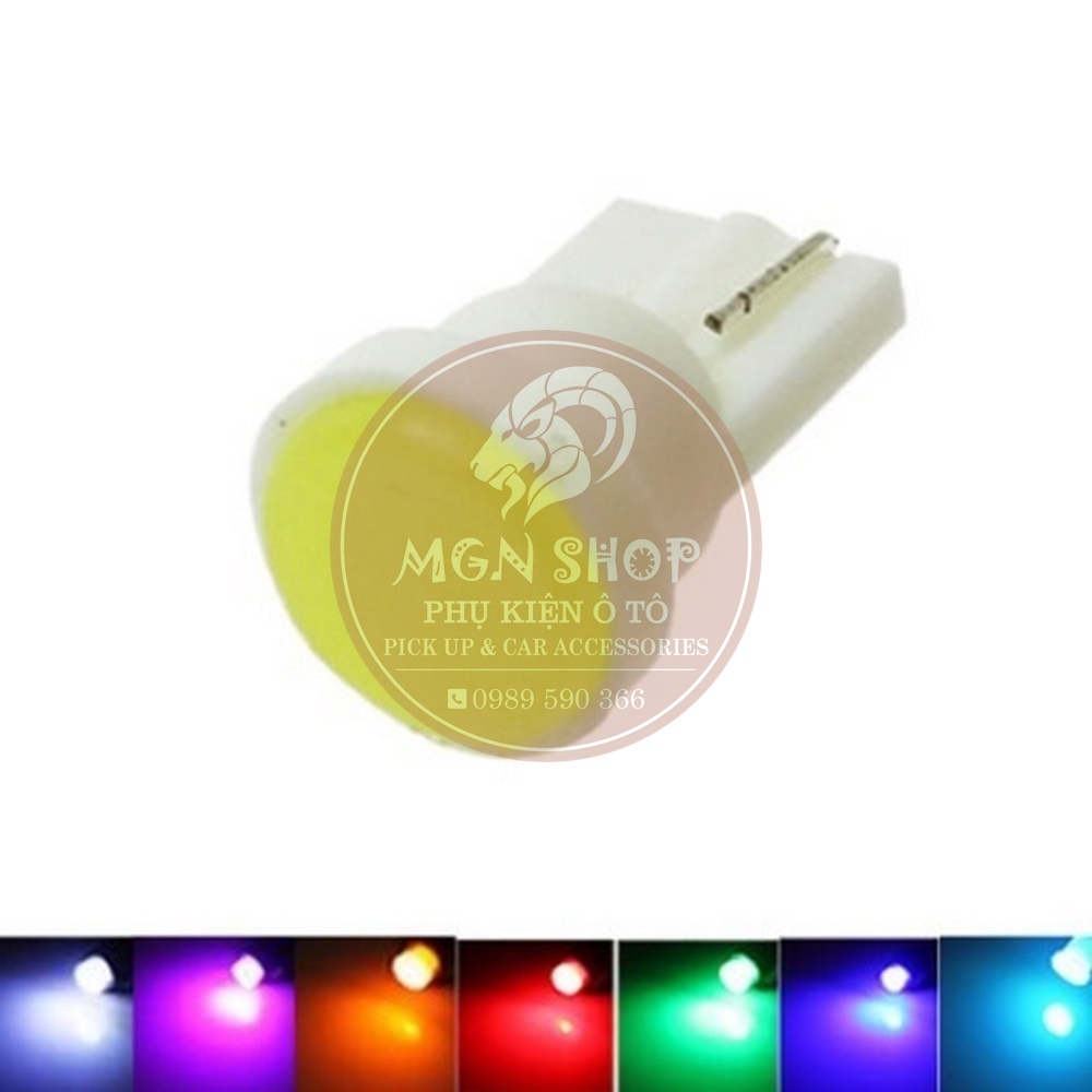 LED [T10] [1 Chip Led SMD] [7 màu] [01 bóng] dành cho ô tô xe máy