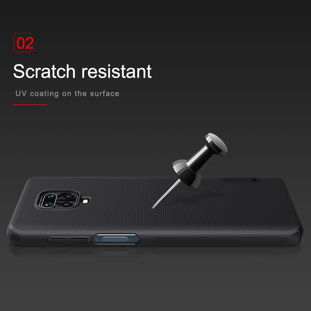 Redmi Note 9S Ốp lưng Nillkin Frosted Shield PC Ốp lưng Cho Xiaomi Redmi Note 9 Pro Max