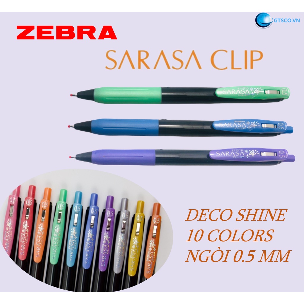 BÚT SARASA DECO SHINE COLOR