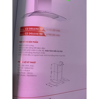Máy hút mùi Canzy CZ Deluxe 70/90A