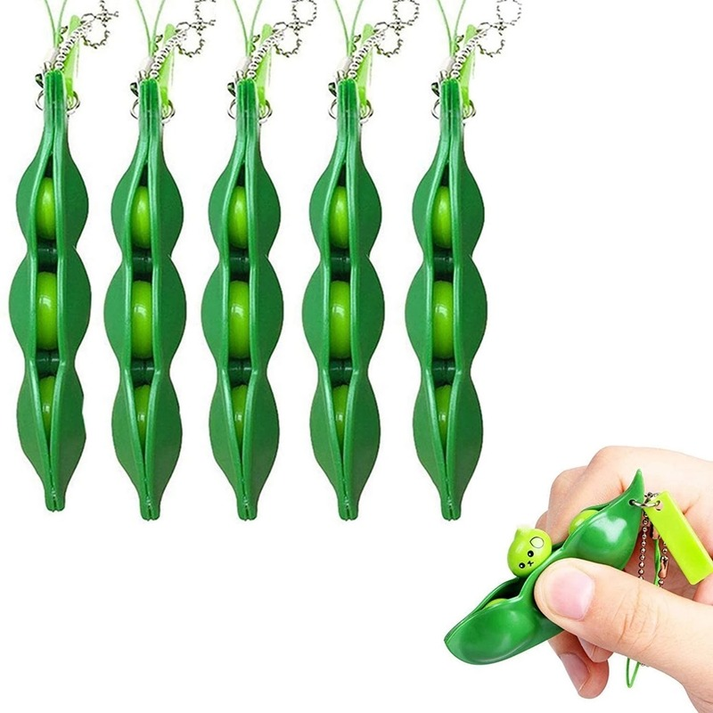 Đồ Chơi Bóp Giảm Căng Thẳng Hình Hạt Đậu / Hạt Đậu