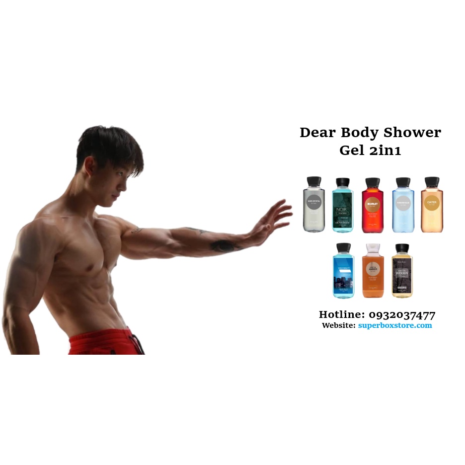Gel Tắm Nước Hoa - Dear Body 295ml - Dành Cho Nam