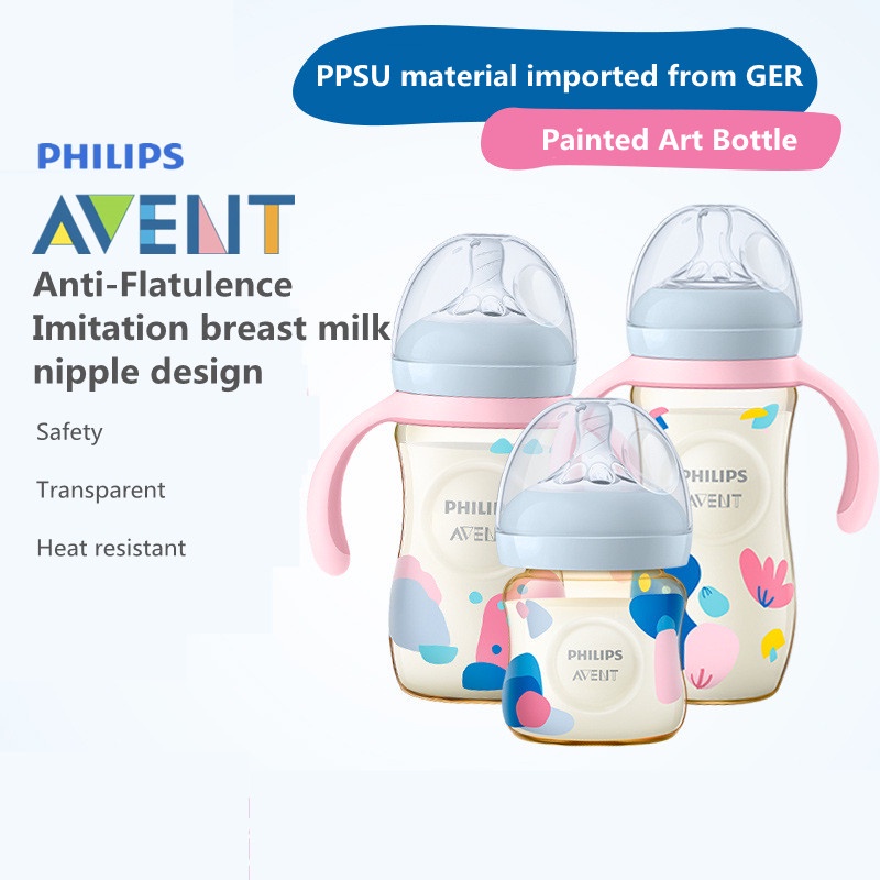 Bình Sữa Philips Avent Bằng Nhựa PPSU Chống Rơi Vỡ An Toàn Cho Bé