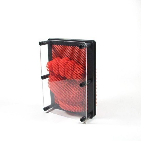 Bảng Đinh 3D Nghệ Thuật Size Nhỏ (12 x 9 x 4cm) - Đỏ