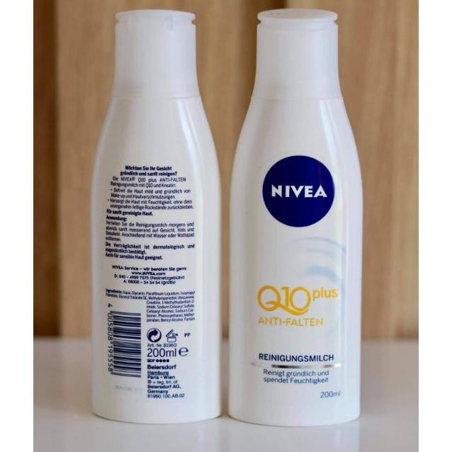 [ Sỉ , lẻ ] Sữa rửa mặt Nivea Q10 plus Anti-Falten
