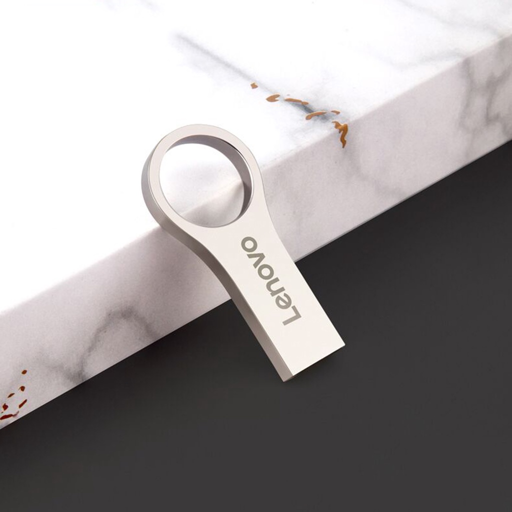 Thẻ USB LENOVO R100 dung lượng cao chống thấm nước màu bạc cho máy tính loại 4GB/ 8GB/ 16GB/ 32GB/ 64GB/ 128GB