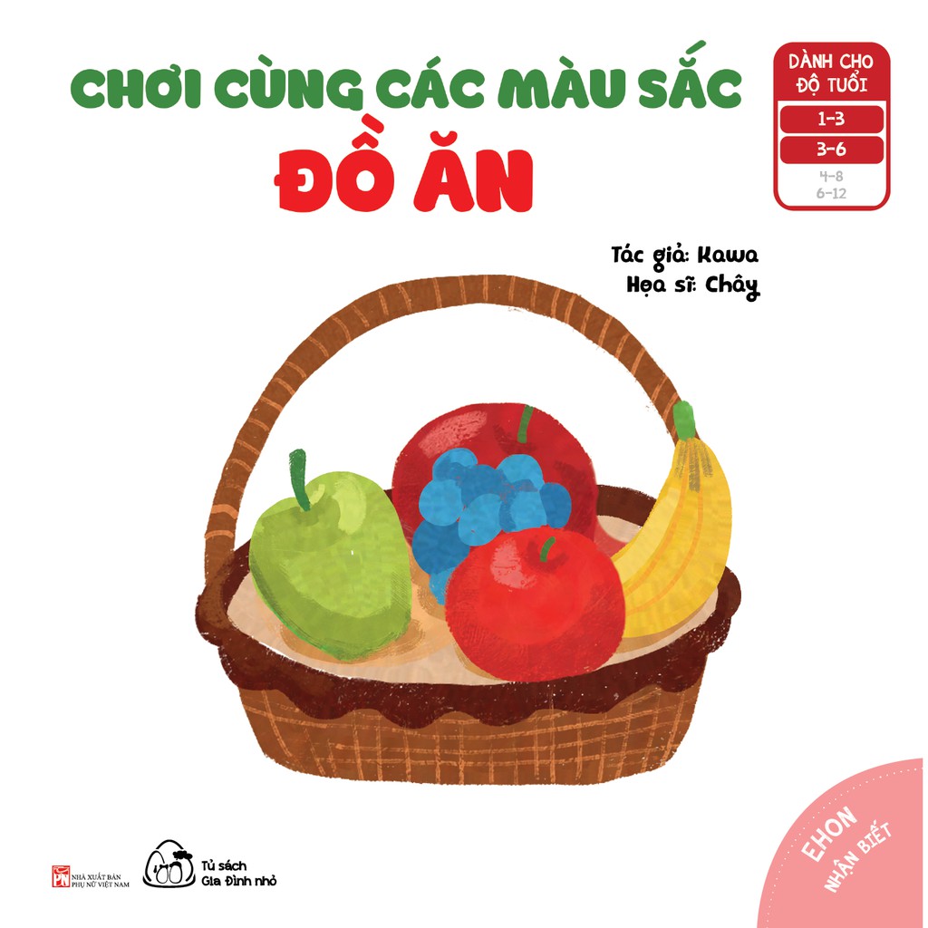 Sách - Ehon Nhận biết - 3 cuốn - Chơi cùng các màu sắc | BigBuy360 - bigbuy360.vn