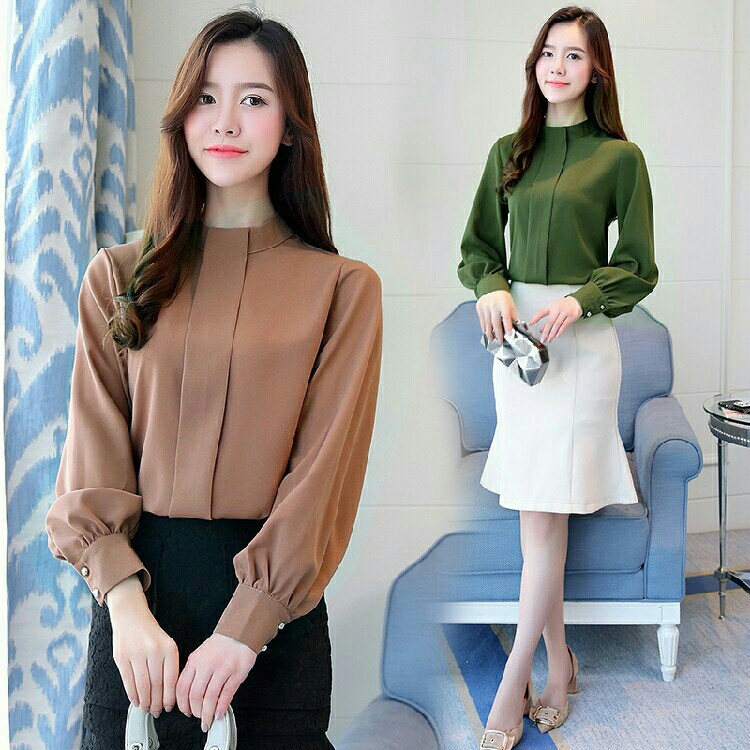 ÁO SƠ MI BO TAY ELLA
