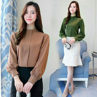 ÁO SƠ MI BO TAY ELLA