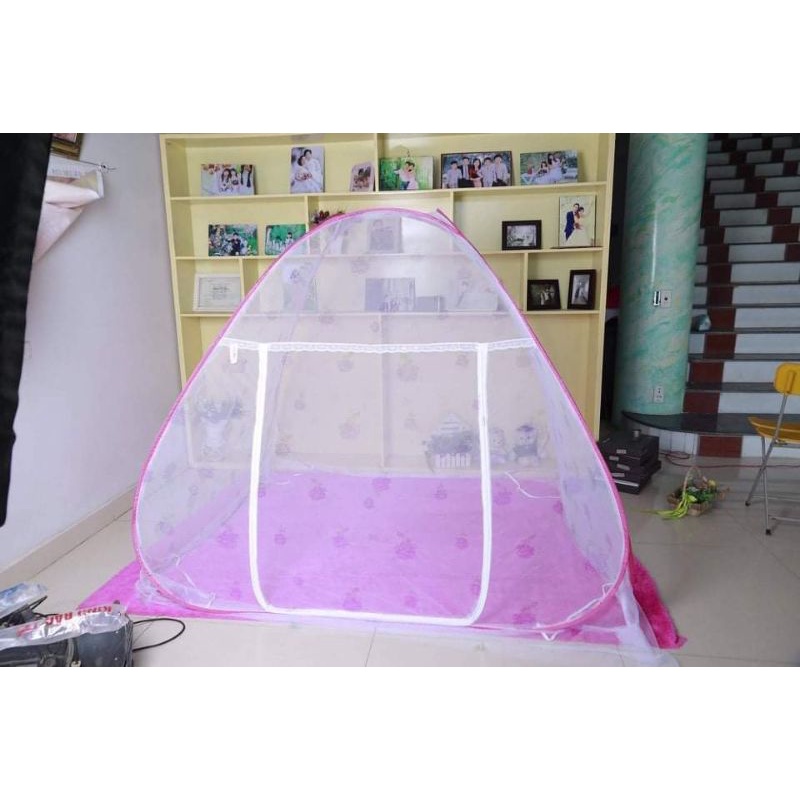 Màn chụp tự bung - Mùng Chụp Tự Bung Cao Cấp Bảo Hành 1 Năm