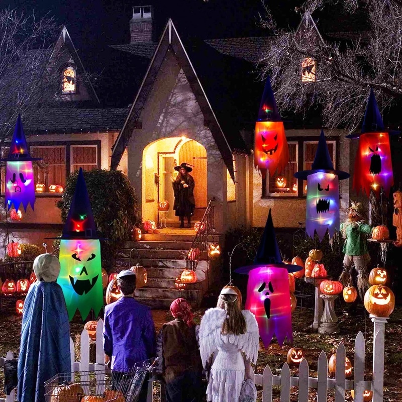Nón Phù Thủy Có Đèn LED Phát Sáng Trang Trí Halloween