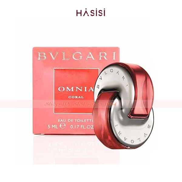 NƯỚC HOA MINI BVLGARI - Omnia Coral EDT 5ml ( ĐỎ - NỮ )