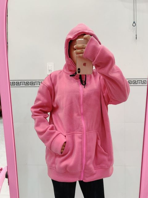 Áo khoác thu đông 40-100kg nam/nữ bigsize chất nỉ