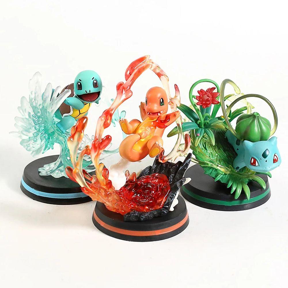 Mô hình đồ chơi MMULCK chất liệu PVC kiểu Pokemon để bàn trang trí