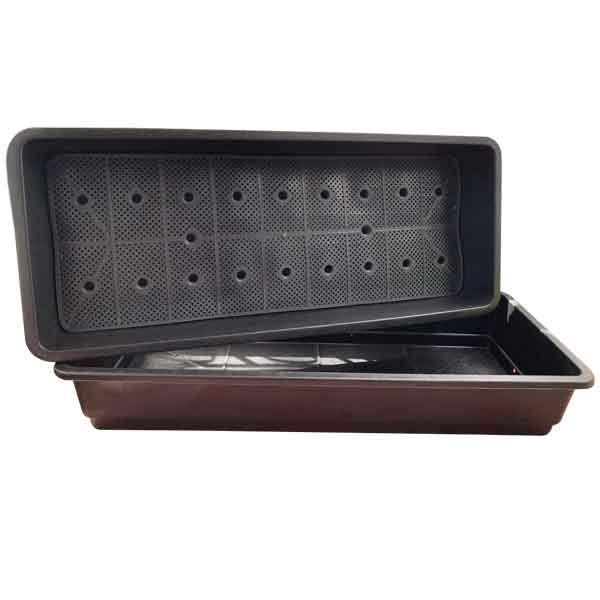 COMBO 05 KHAY CHẬU NHỰA THÔNG MINH TRỒNG RAU SẠCH KT: 102X43X16CM