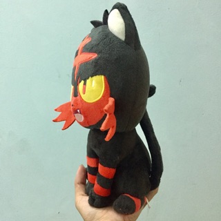Gấu bông pokemon mèo đen litten