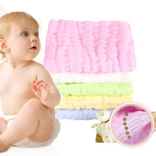 28 * 28cm  cái khăn xô sữa 6 lớp cho bé sơ sinh - Thích hợp để lau người, tắm, lau mồ hôi và làm khăn quảng cổ cho bé